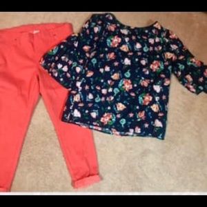 Time and tru matching top and pants